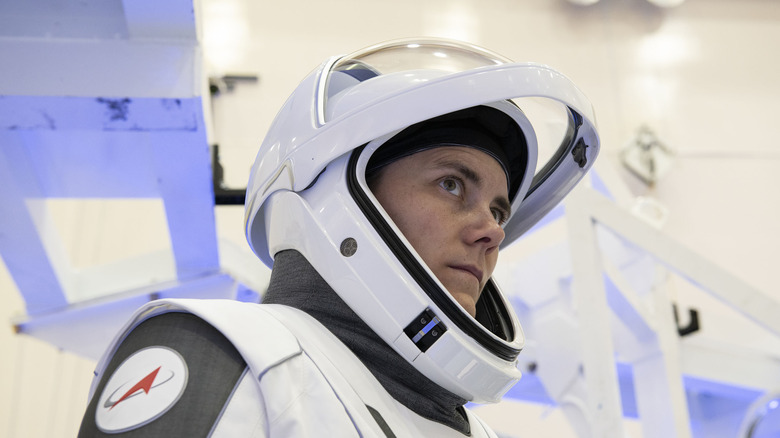 SpaceX astronaut in training