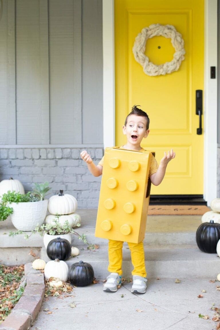 How to make a Lego Halloween costume