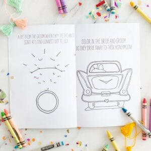 Printable Wedding Activity Book for Kids