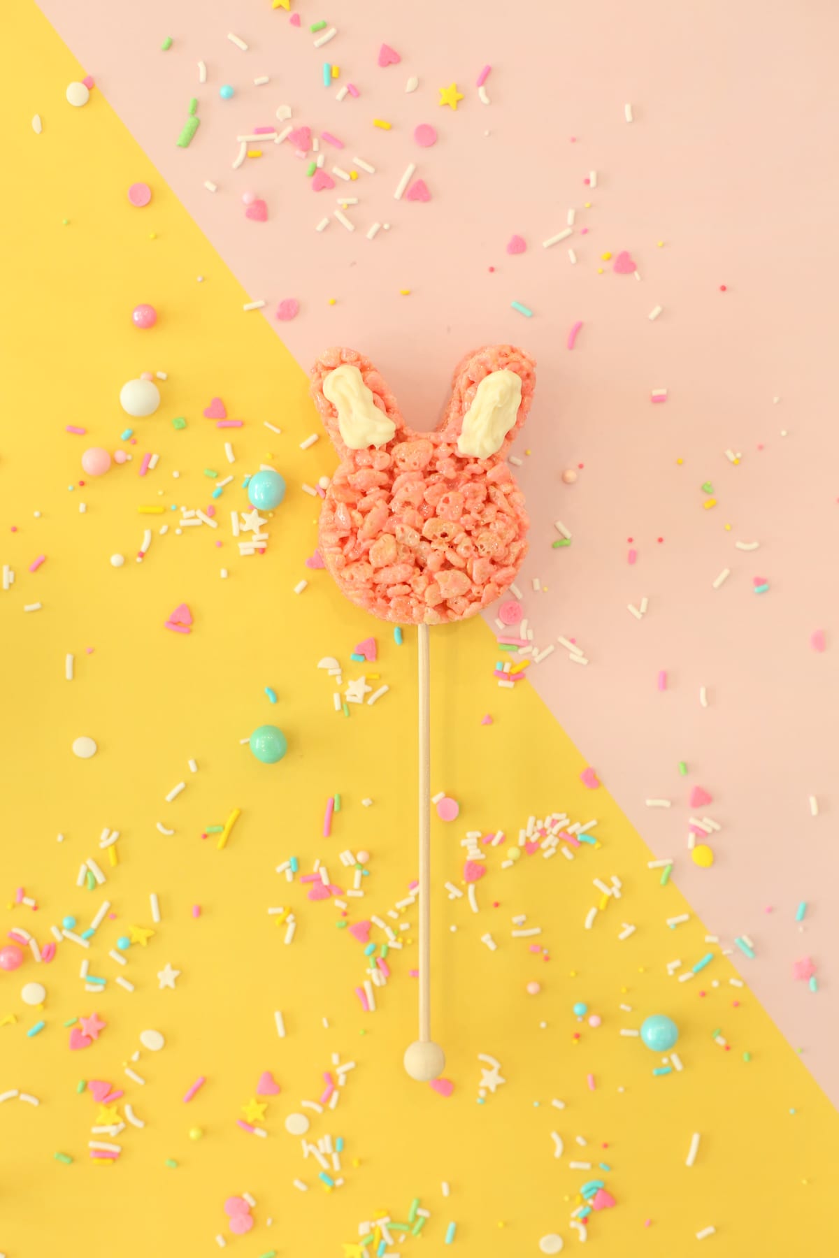How to make bunny Rice Krispies Treats for Easter