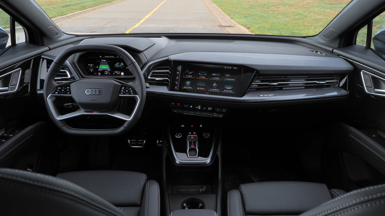 2025 Audi Q4 e-tron dashboard