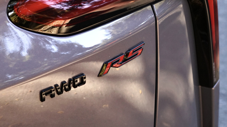 Chevrolet Blazer EV RS rear badge