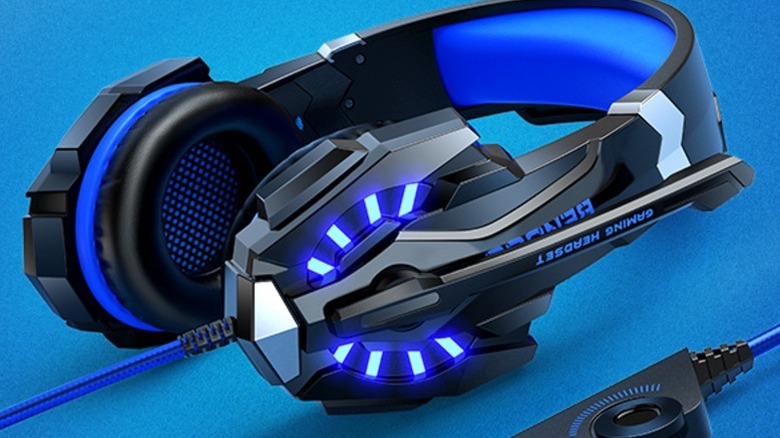 Blue variant of the BENGOO G9000 Stereo Gaming Headset