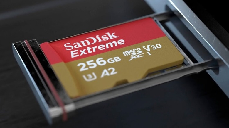 SanDisk Extreme 256GB microSDXC memory card