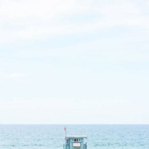 Manhattan Beach Lifeguard Print