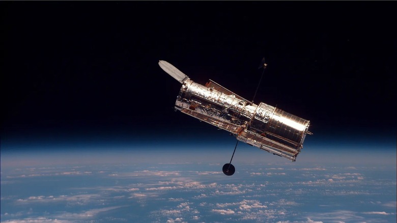 Hubble Space Telescope in orbit