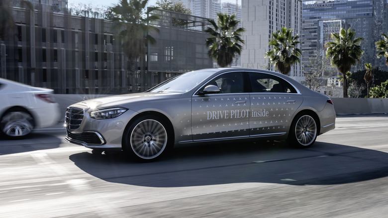 Mercedes-Benz Drive Pilot test car