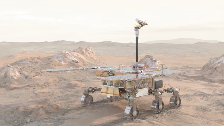 ExoMars Rosalind Franklin rover