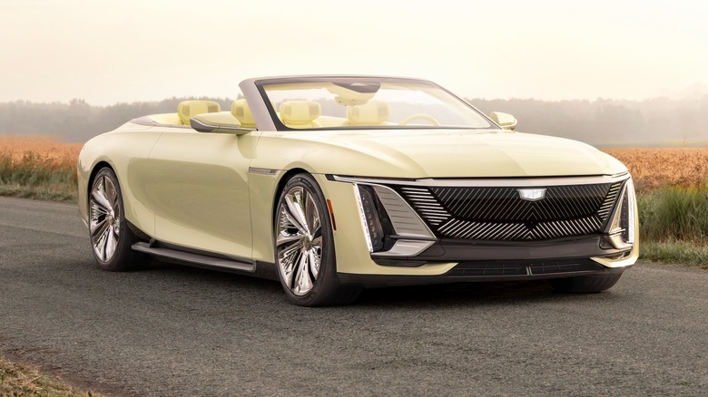 The Cadillac Sollei Convertible Concept