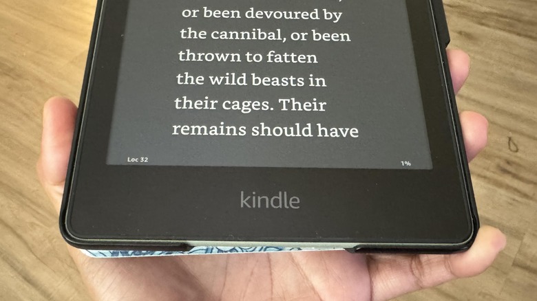 Amazon Kindle loc page