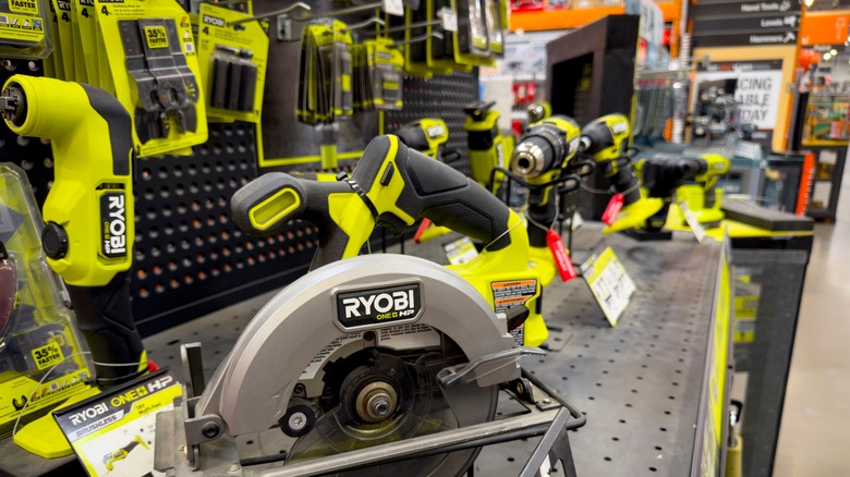 view of Ryobi gear