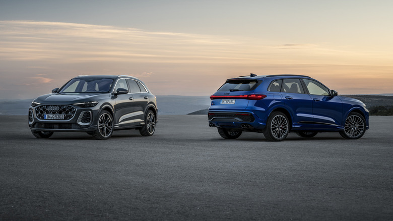 2025 Audi Q5 and SQ5 parked