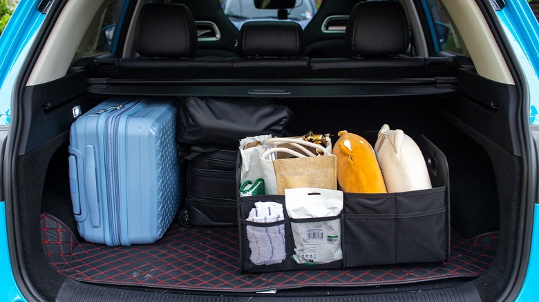 Car trunk organizer