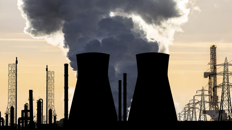 View of a nuclear reactor