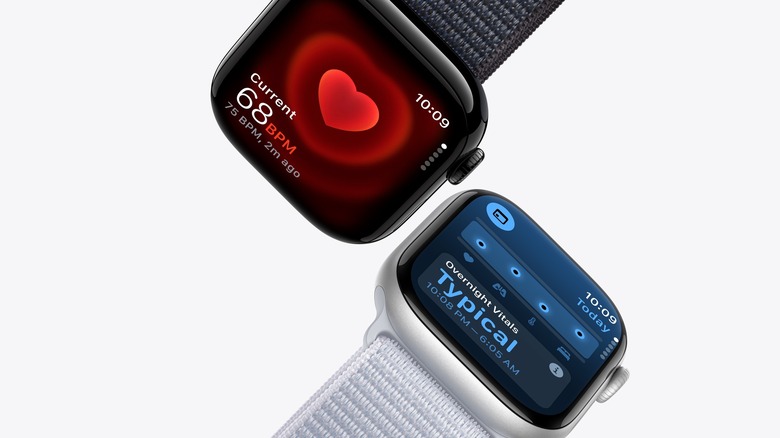 Two Apple Watches fitness features