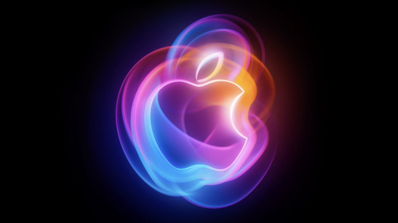 Apple event splash screen.