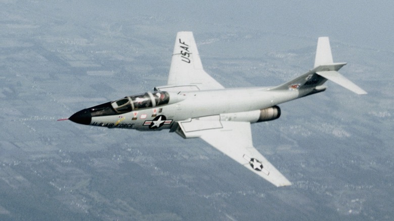 F-101B flying for the New York Air National Guard in flight