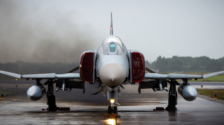 F-4 Phantom on runway