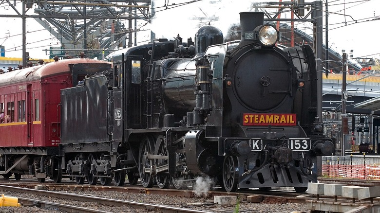 A Victorian Railways' steam locomotive