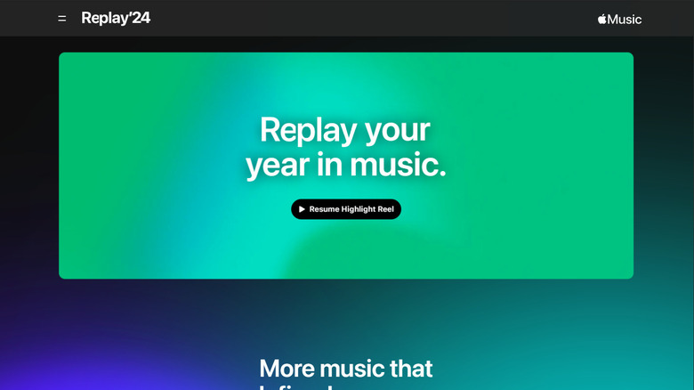 Apple Music's Replay '24