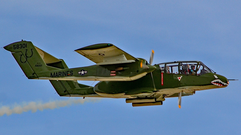 OV-10 Bronco in flight