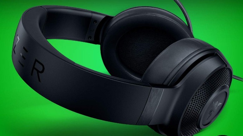 A Razer Kraken Gaming Headset