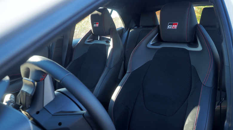 2025 Toyota GR Corolla front seats