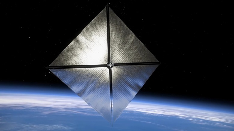 nasa solar sail unfolding