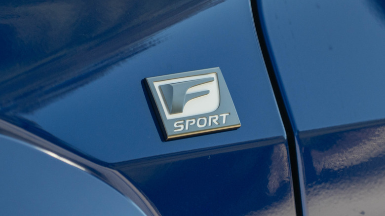 Lexus F Sport Performance Badge