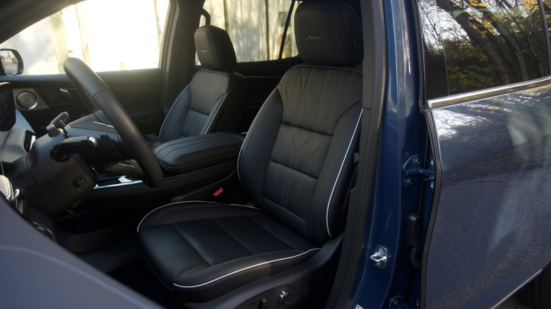 View of Buick Enclave front driver seat