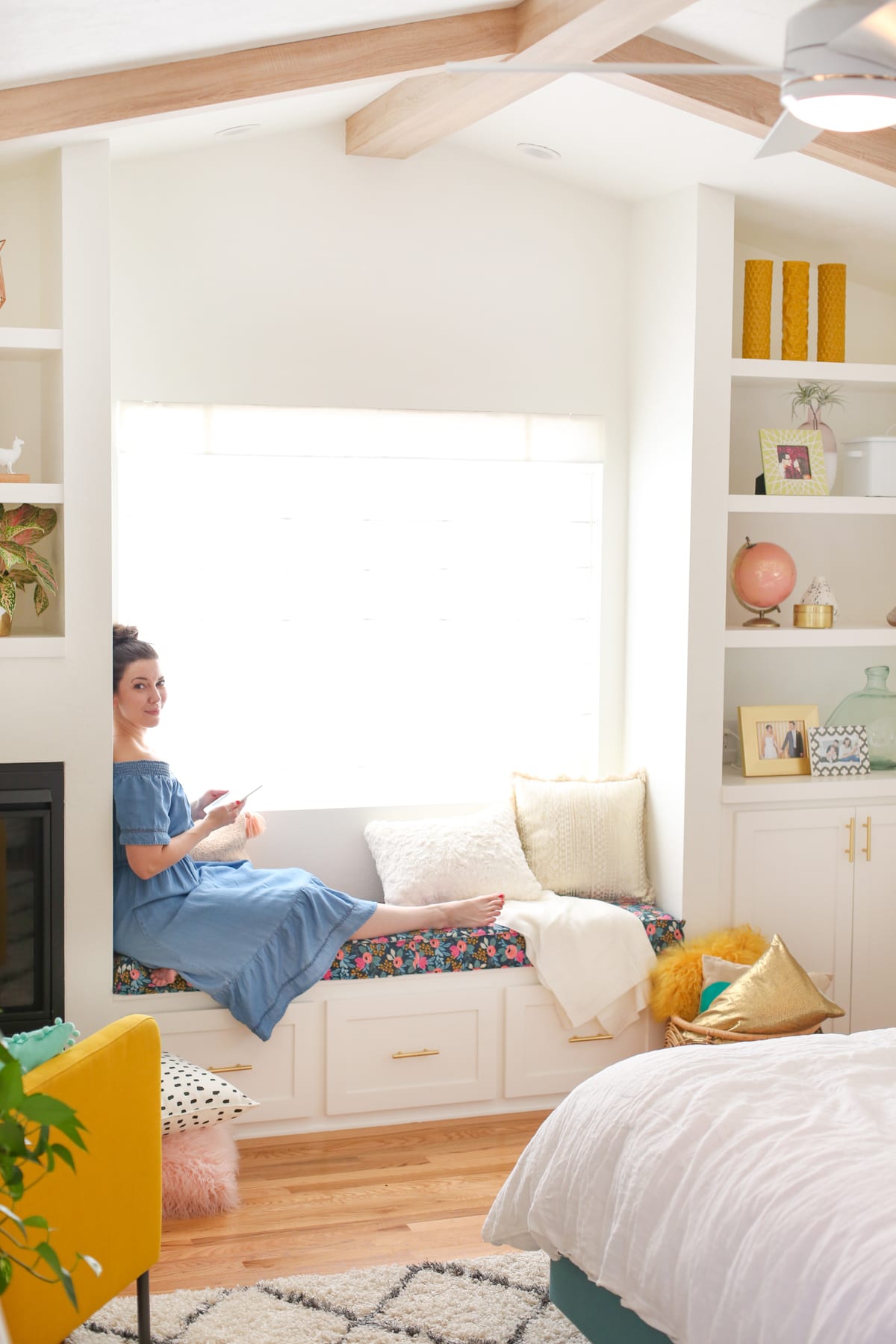 How to outfit a window seat